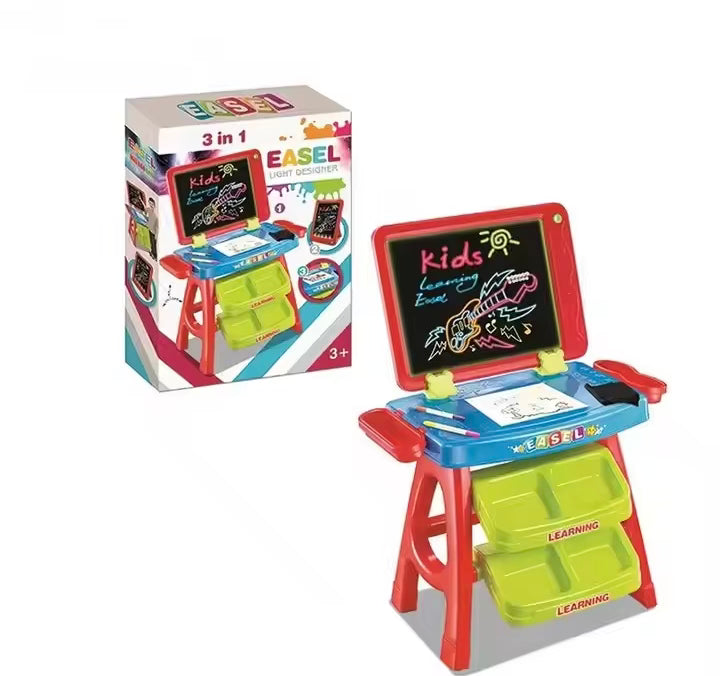 3-in-1 Easel Learning Set for kids