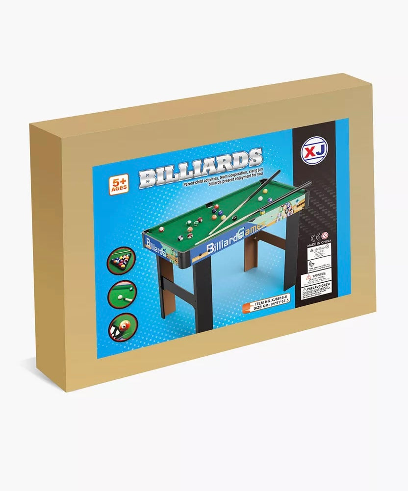 XJ children's folding billiards table