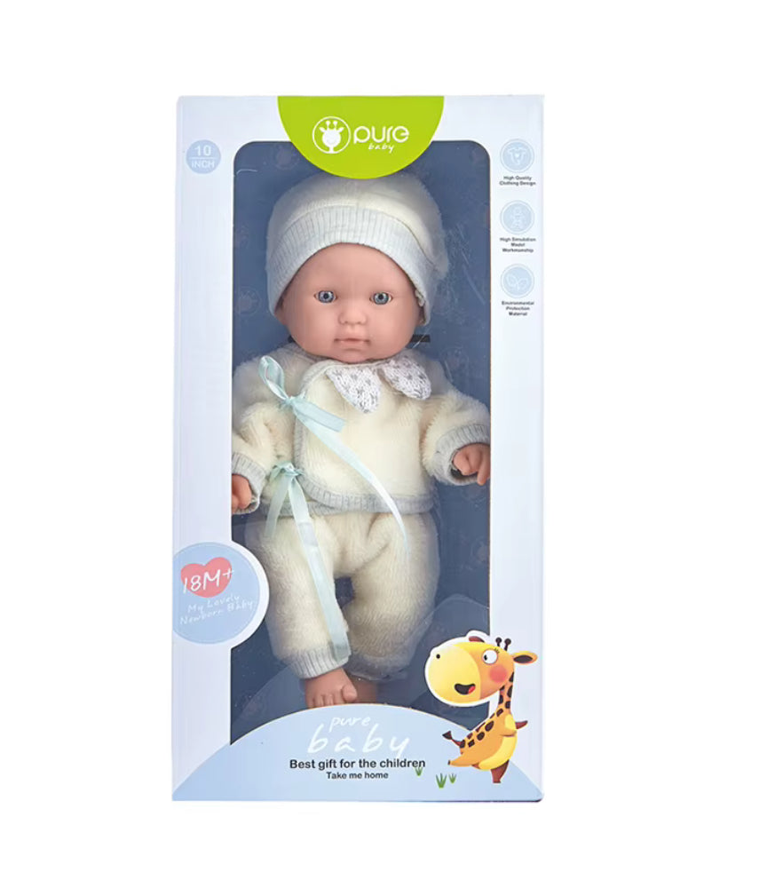 Pure Baby 10-inch doll