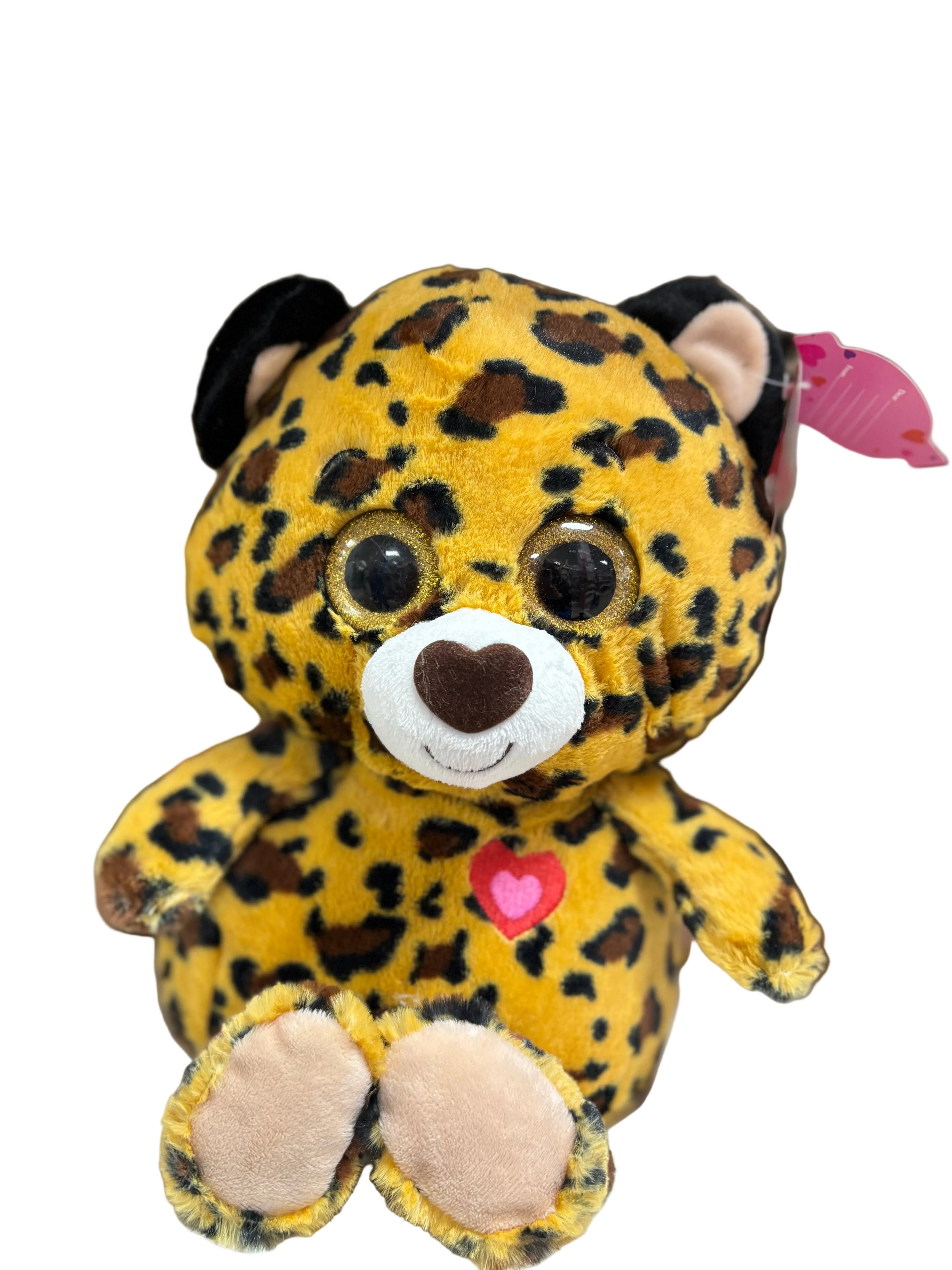 PLUSH CAT LEOPARD
