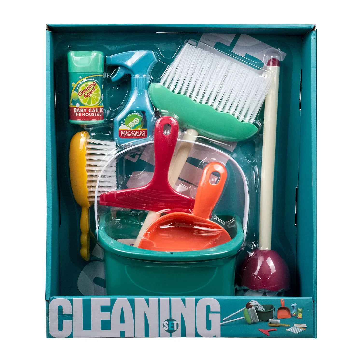 Deluxe Cleaning Playset
