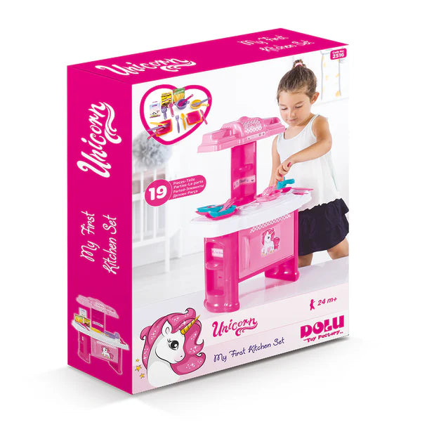 Dolu Unicorn Themed My First Kitchen Play Set