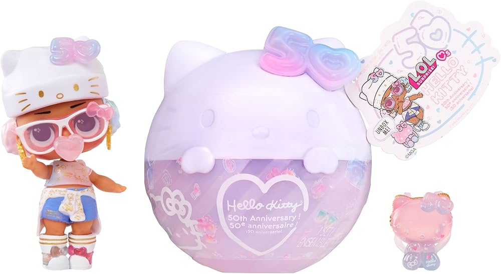 LOL SURPRISE HELLO KITTY 50th ANNIVERSARY