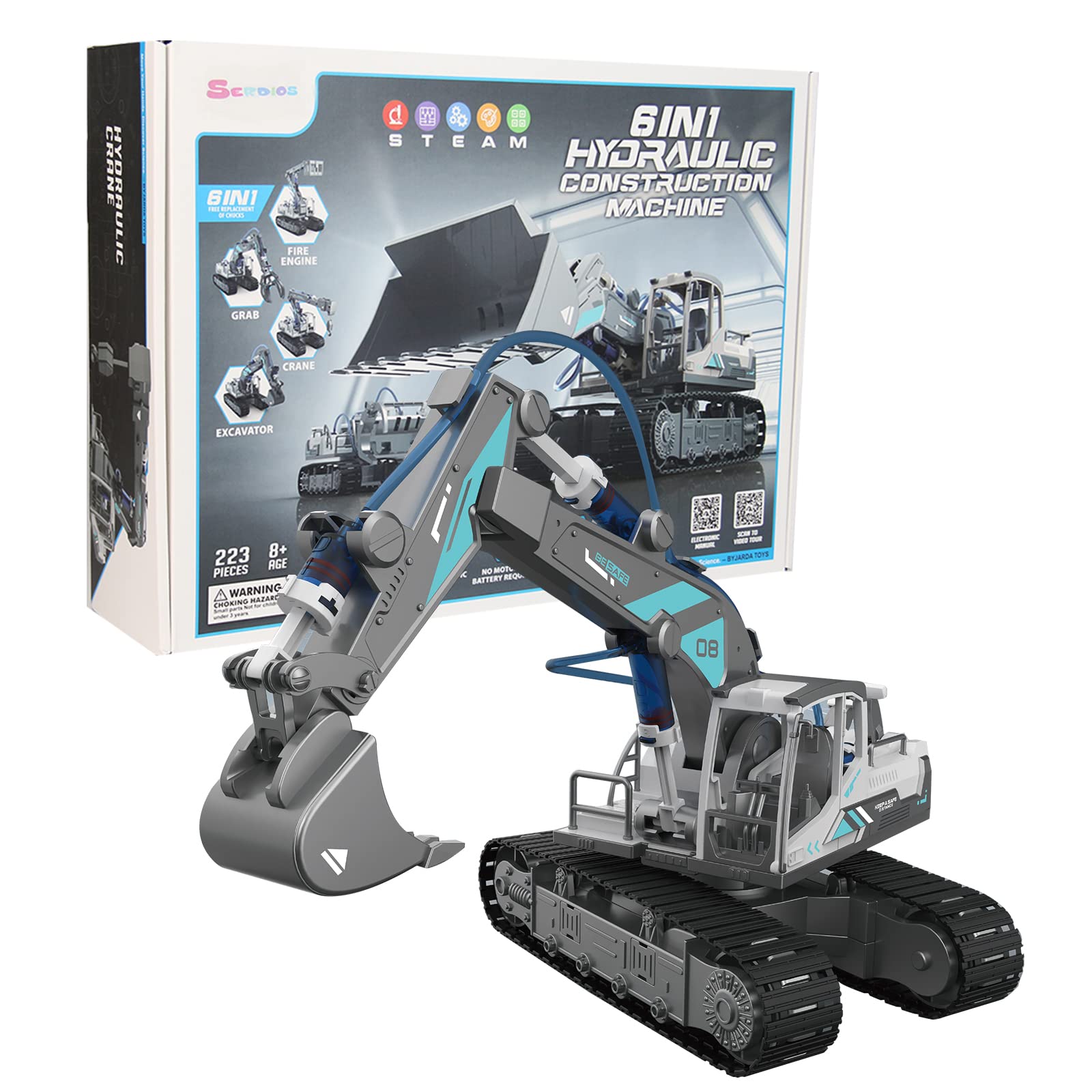 Byjarda DIY Hydraulic Excavator￼