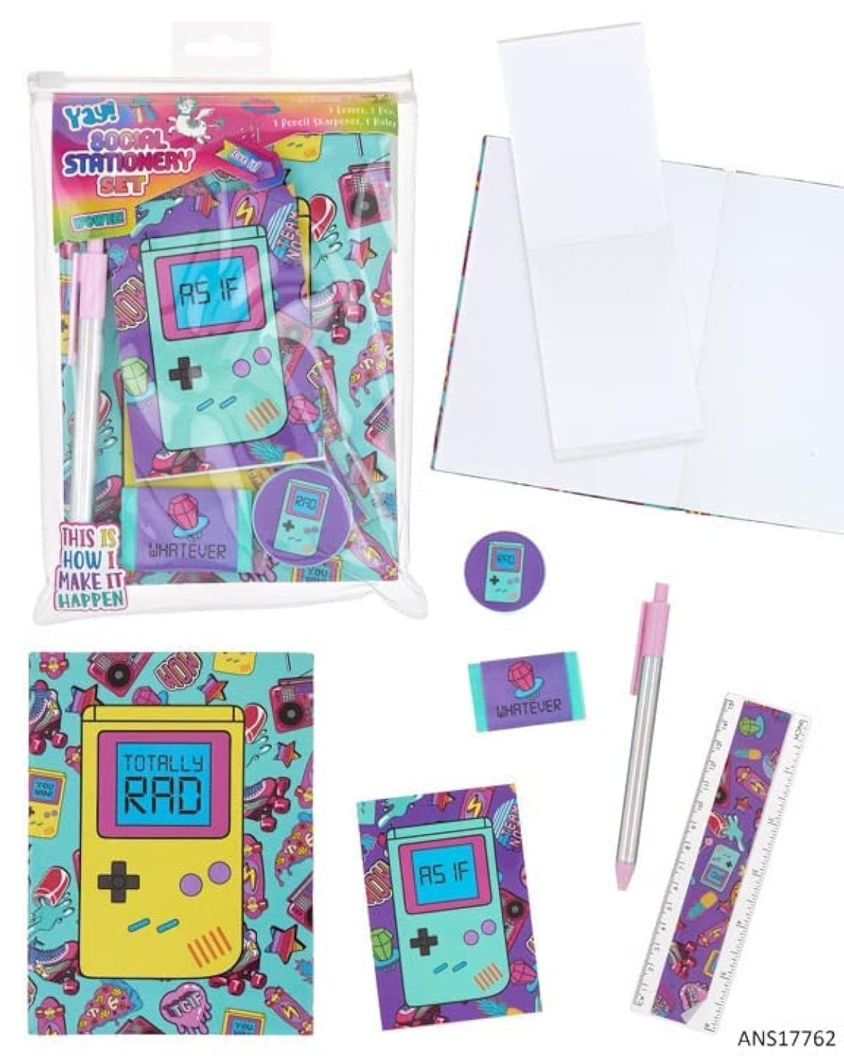 SOCIAL STATIONERY SET