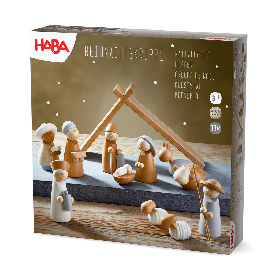 HABA Natural Wood Nativity Set