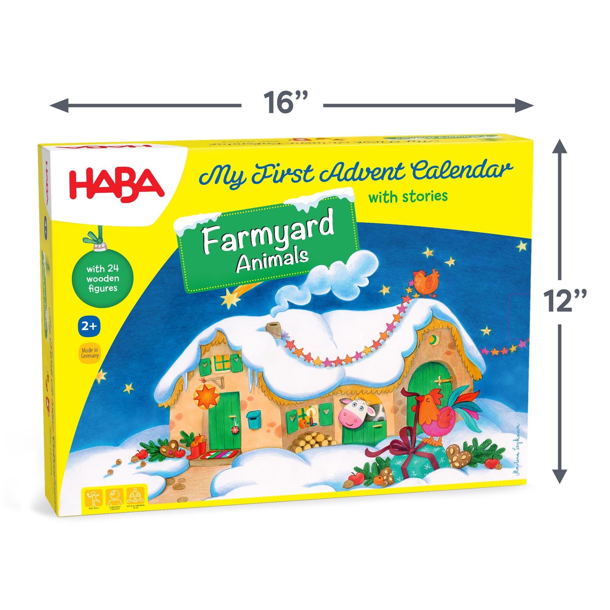 HABA My First Advent Calendar - Farmyard Animals