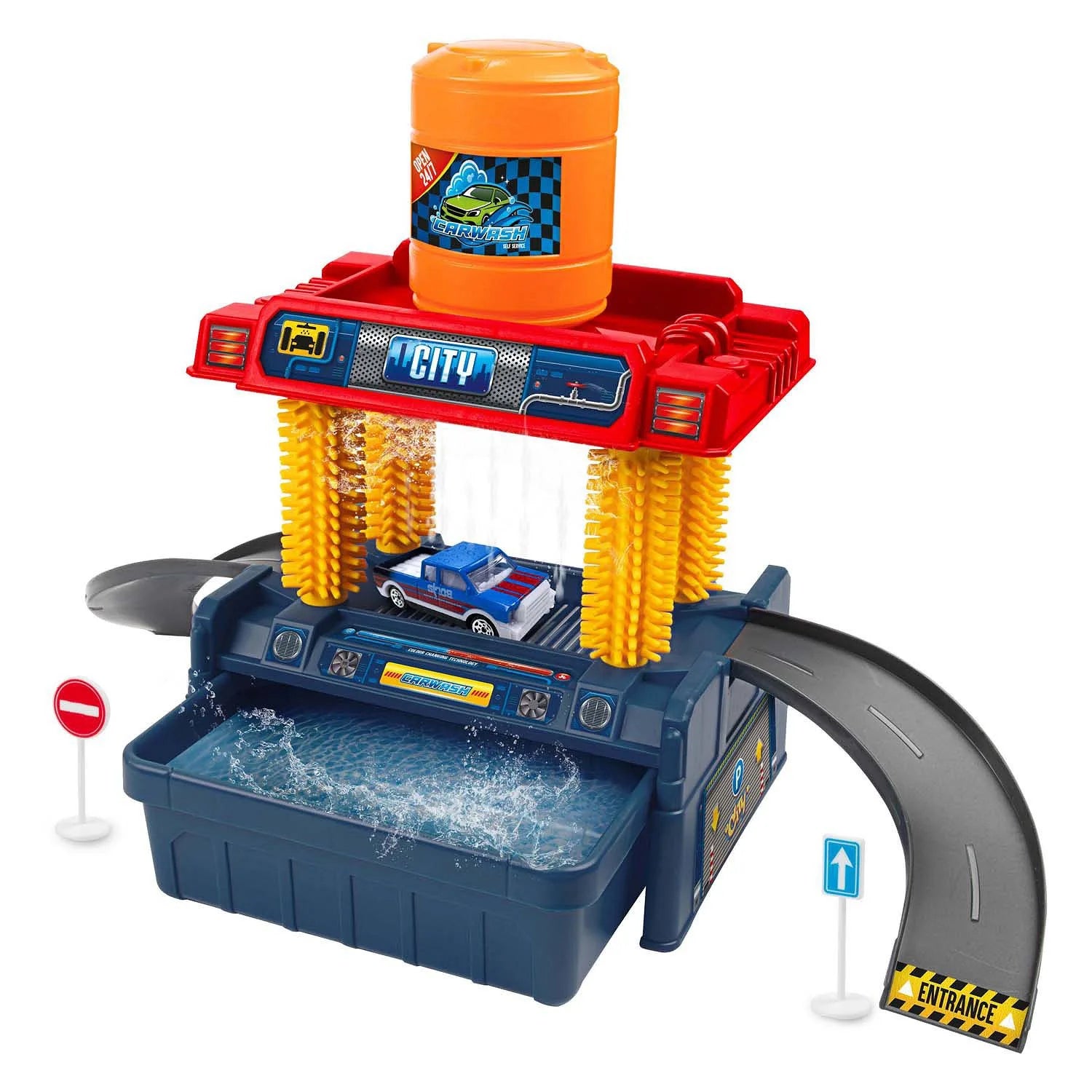 Six-Six-Zero City Car Wash Set toy