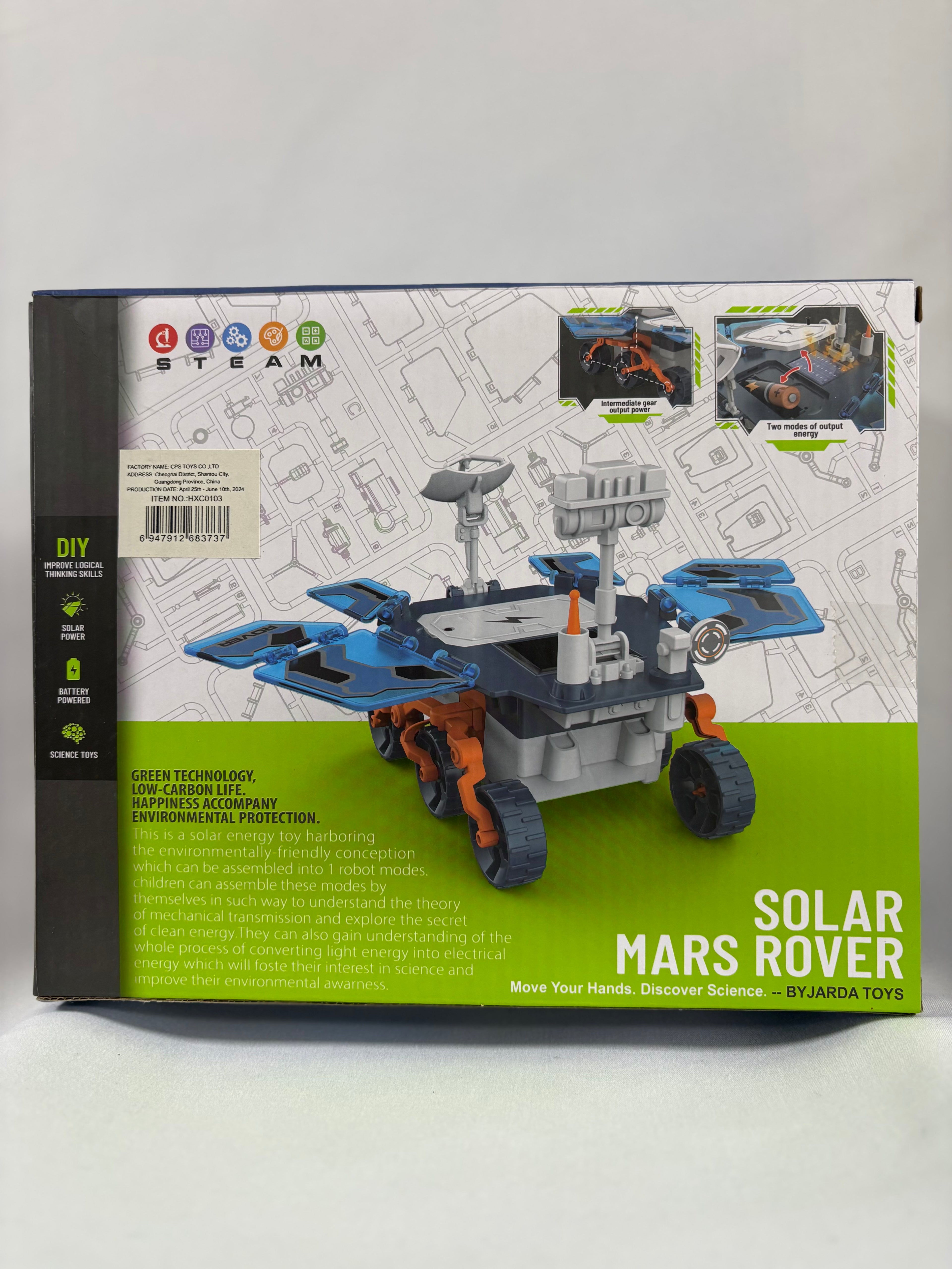 SOLAR MARS ROVER