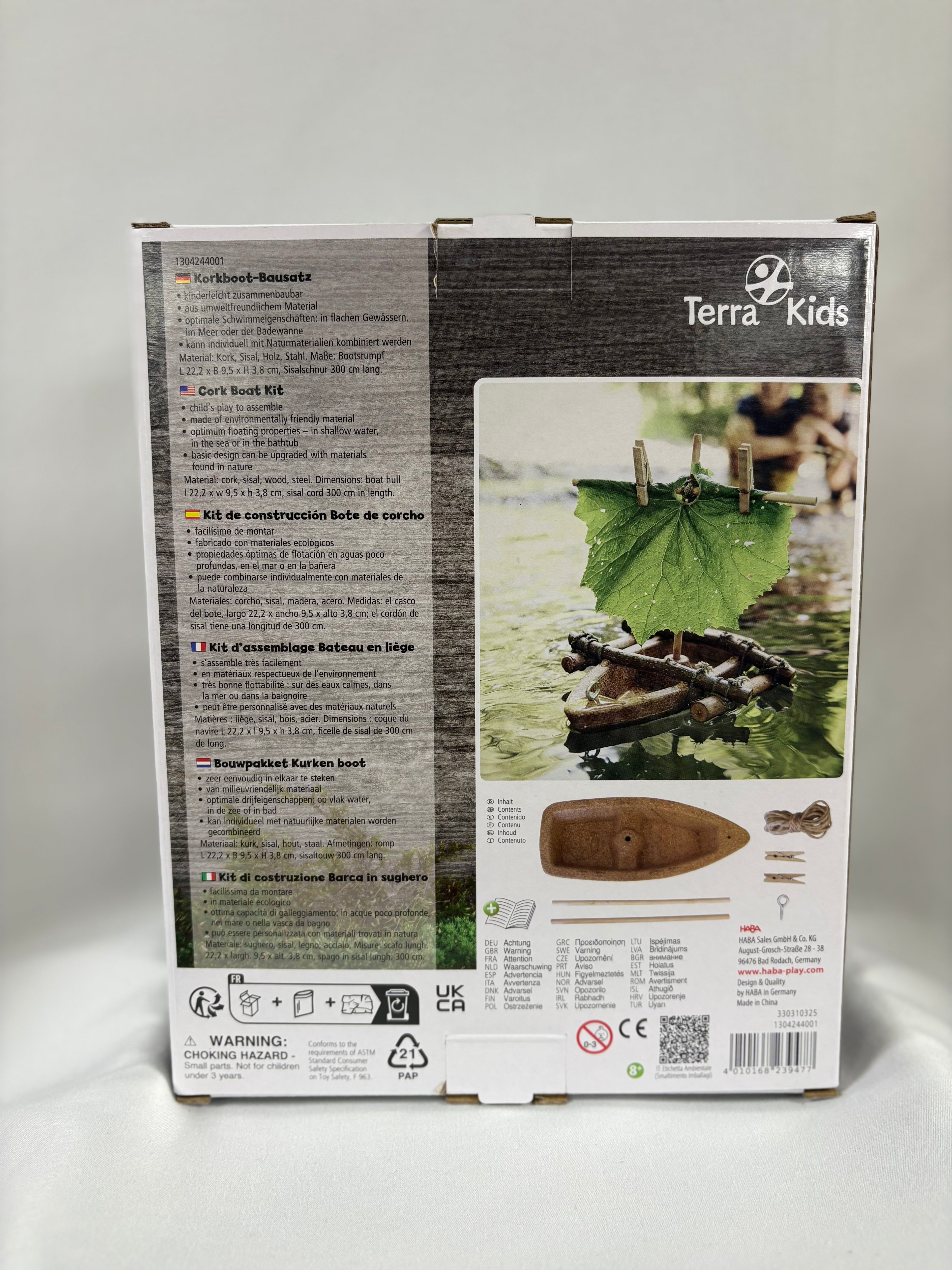 HABA Terra Kids Cork Boat Kit