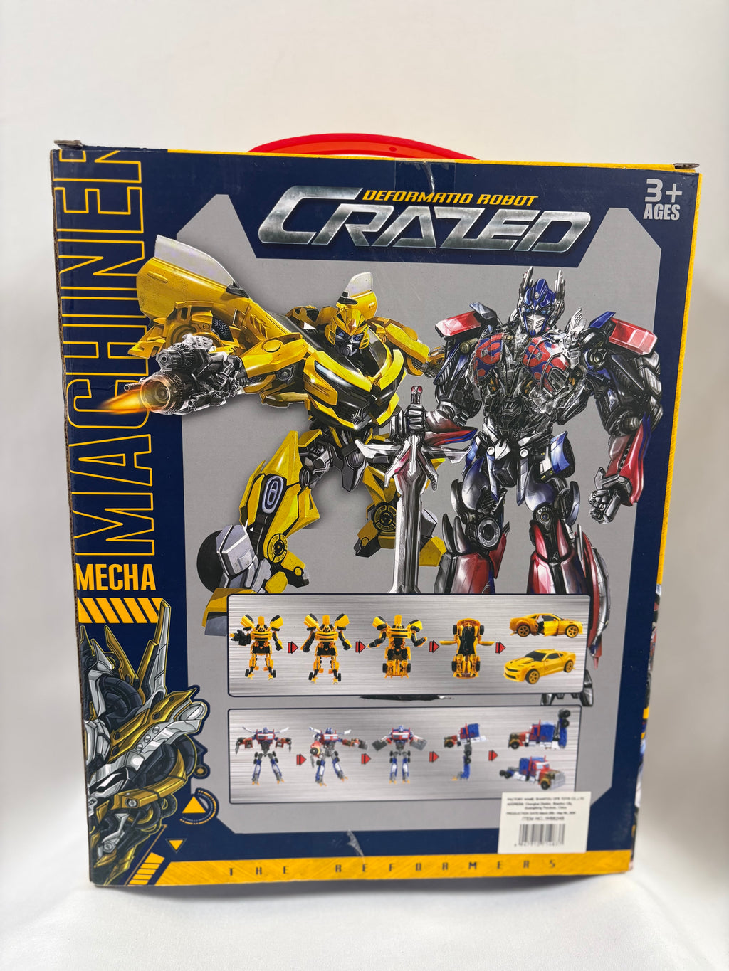 Mecha Pioneer Deformation Robot