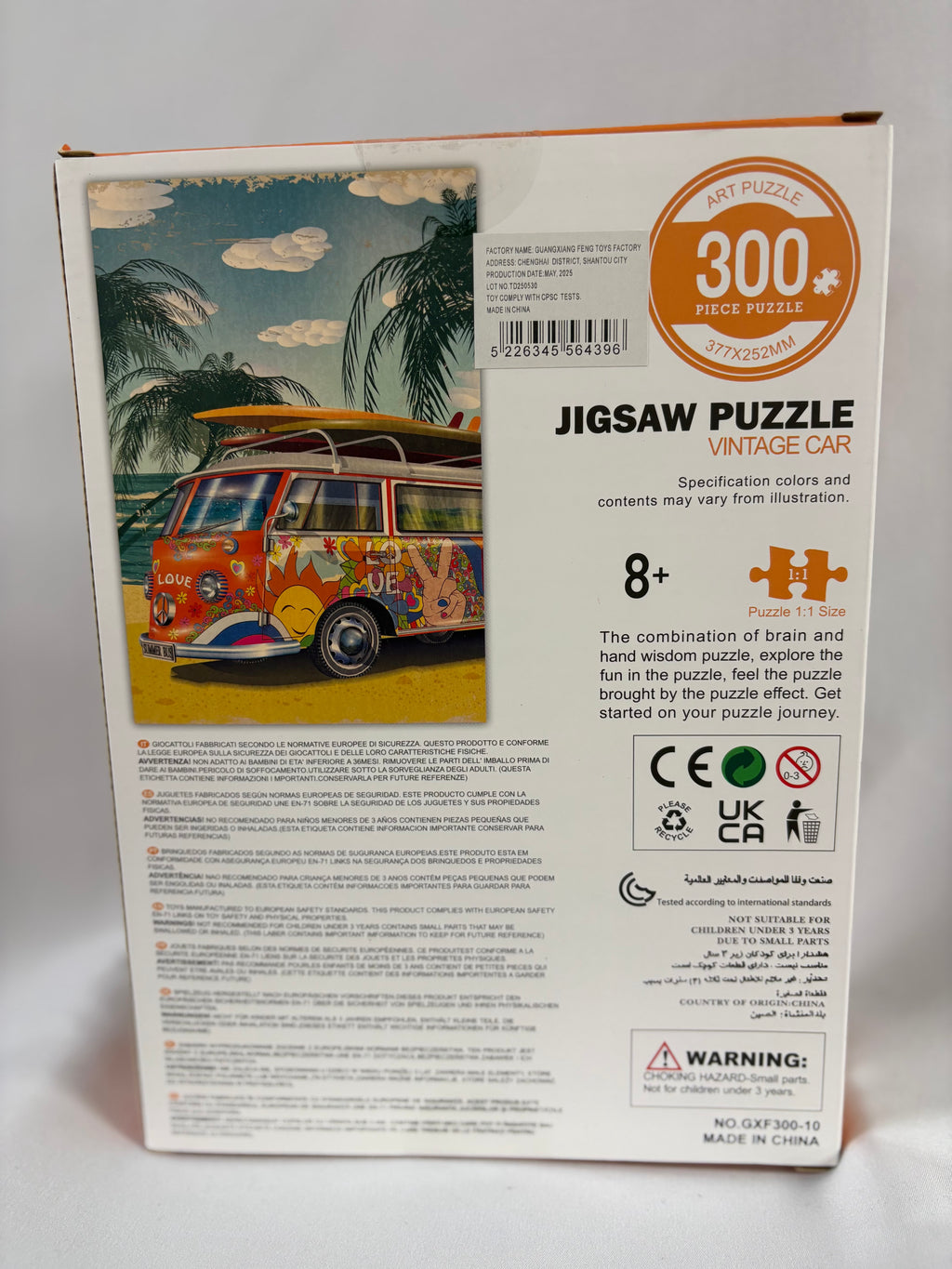 Volkswagen Bus puzzle